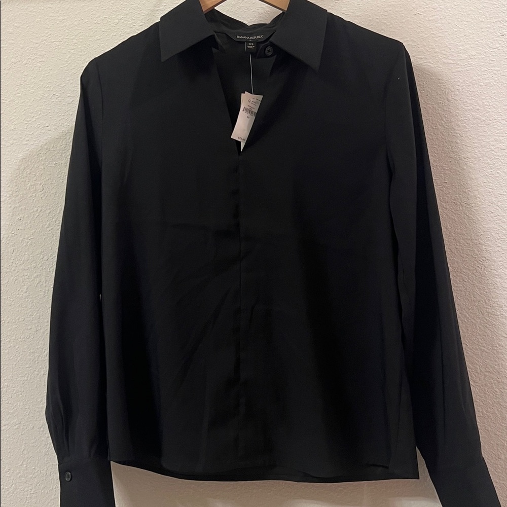 Banana Republic Black Blouse
